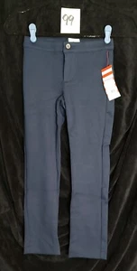 Girls' Navy Uniform Ponte Jeggings - Cat & Jack Small 6/6X - Picture 1 of 3