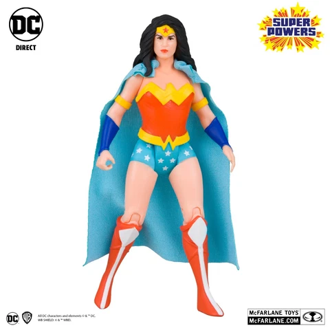 McFarlane DC Direct  Wv4  SUPER POWERS * 4" WONDER WOMAN DC Rebirth * Variant Cover