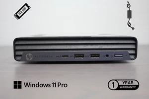 HP ELITEDESK 800 G6 i5-10TH,3.8GHz 32GB RAM 512GB M.2 Win11 Pro Wi-Fi - Afbeelding 1 van 4