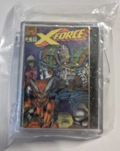 X-Force #1 Cover Pin Limited Edition 1992 Planet Studios 224 of 2500 NEW SEALED - Picture 1 of 3