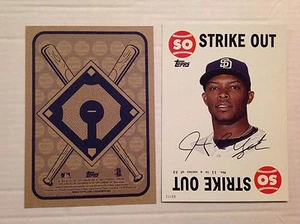 JUSTIN UPTON #11 Padres MVP #ed/99 made 2015 topps 5x7 Archives 1968 Retro - Picture 1 of 1