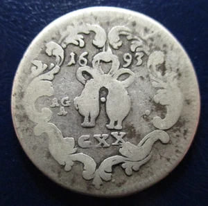 IMPERIO ESPAÑOL NAPOLES CARLOS II TARI 1693 - Picture 1 of 2