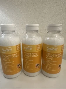 Suave Volumizing Conditioner Papaya 11oz Pack Of 3 - Picture 1 of 4