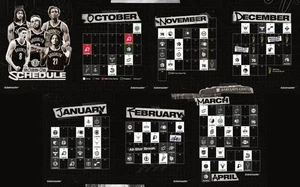 2025/26 NBA Basketball Teams Schedule Magnets 5" X 3.5"(Choose From List) - Picture 1 of 31