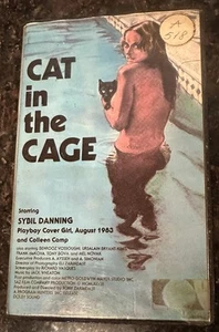 Cat In The Cage (1st Pressing Celebrity Video, 1983) Danning/Camp Erotic Horror - Picture 1 of 5