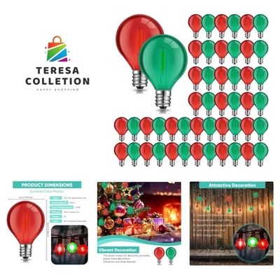 100 Pcs G40 LED Light Bulbs Replacement 1w Globe Bulbs Outdoor LED Light Lamp... - Image 1 of 4