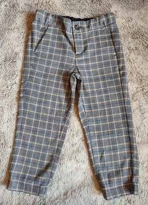 Pantalones de vestir a cuadros Janie And Jack para niños con bolsillos 3T Foto 1 de 4