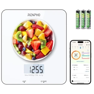 RENPHO Kitchen Scales for Accuracy Measurements, Smart Food Scales with App Food - Picture 1 of 5