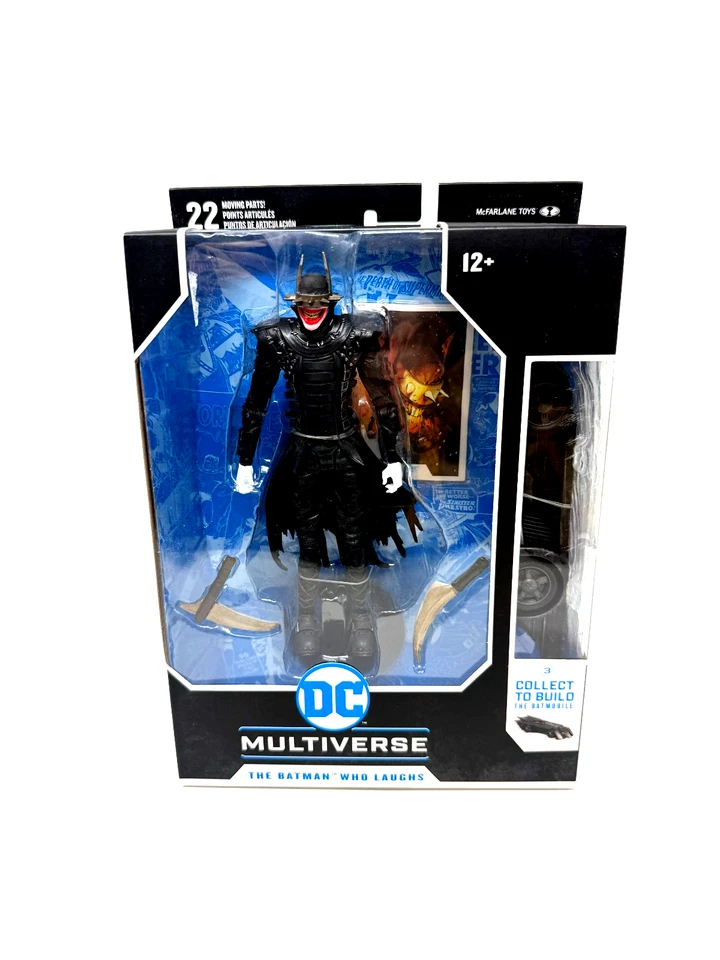 Figura de acción Mcfarlane DC Multiverse Batimóvil Batman Who Laughs SELLADA Foto 1 de 1