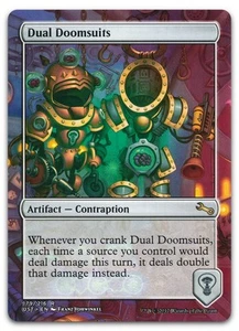 Dual Doomsuits #179 (NM) Unstable UST Magic MTG - Picture 1 of 1