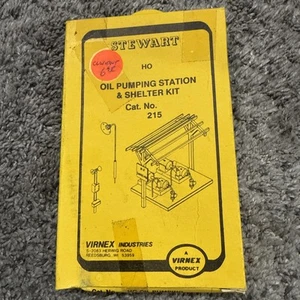 Virnex Stewart Ölpumpstation & Shell Kit #215 HO Scale - Bild 1 von 2
