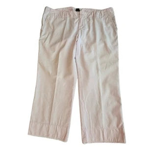 Pantalones deshilachados recortados rosa claro originales vintage Gap para dama talla 16 regular - Imagen 1 de 12