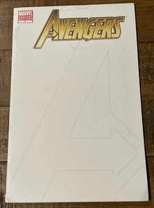 Cómic variante en blanco The Avengers #7 enero 2011 - Imagen 1 de 2