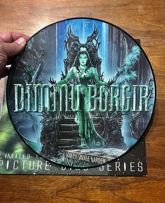 Dimmu Borgir Pic Disc Godless Savage Garden Vinyl Foto 1 de 3