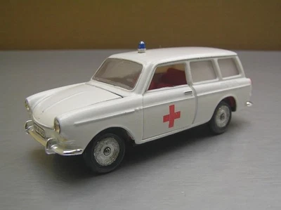 Marklin 1809 Volkswagen VW Variant 1600 Ambulance made in Germany 1/43 scale NM+ - Image 1 of 4