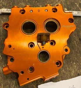 HARLEY 07-17 TWIN CAM SUPPORT SCREAMIN EAGLE HYDRAULIC CAM PLATE 25400019 OEM - Foto 1 di 6