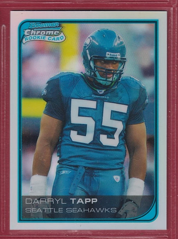 2006 Bowman Chrome Refractors #15 Darryl Tapp - Seattle Seahawks - 588🔥🏈🔥 - Image 1 of 1