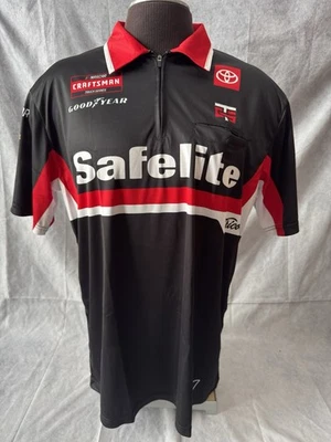 Camisa Corey Heim Nascar Pit Crew 2025 Tricon Garage Saftelite XL Toyota Gazoo Foto 1 de 4