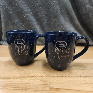 USC Trojans NCAA Coffee Mugs Cups Logo Excellent Condition LXG Brand Lot Of 2 - Picture 1 of 6