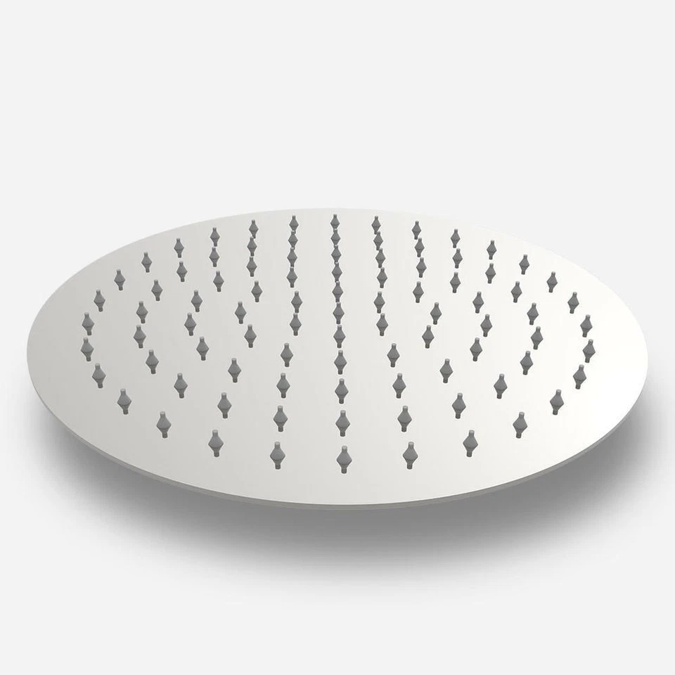 Cabezal de ducha de lluvia de acero inoxidable ultrafino de ducha de lluvia cromado Foto 1 de 3