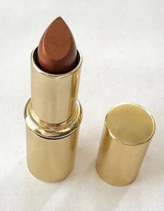 Vintage 1997 Jafra Cosmetics Gold Metal Case New in Box .14oz Bronze LIPSTICK - Picture 1 of 5