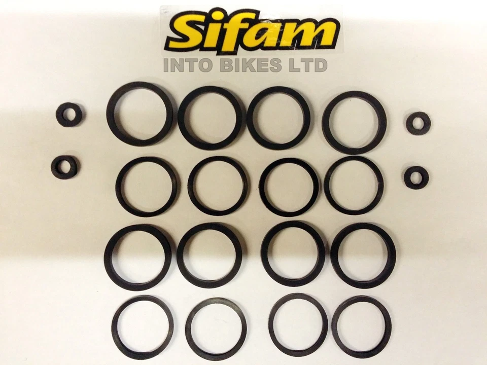 Both Front Caliper & Joint Seals Kit For Suzuki SV 1000 S K3 2003 - Изображение 1 из 1