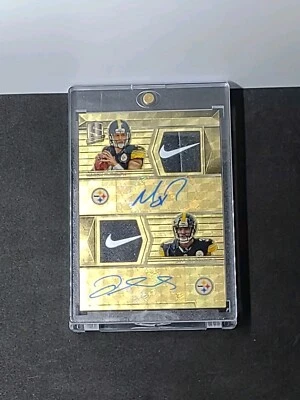 2018 Panini Dual NIKE ROOKIE PATCH AUTO TRUE 1/1 Gold RUDOLPH SAMUELS RPA !📈💰⏫ - Image 1 of 2