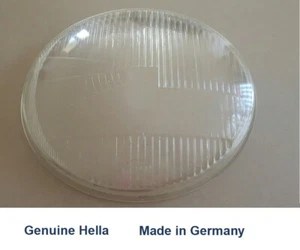 Genuine VW SPLITTY HELLA GLASS LENSE HEADLIGHT Made in Germany 1-91490 7034 - Picture 1 of 5