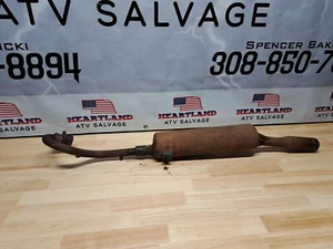 1980 Honda ATC 185 200 Complete Exhaust System Header Muffler R2 - Picture 1 of 15