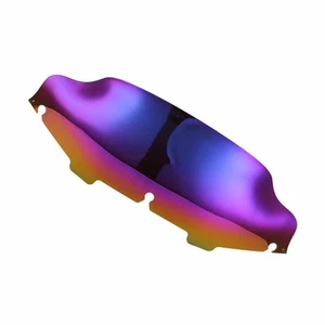 Iridium 6" Wave Windshield Windscreen For Harley Touring FLHX FLHT FLHTC Motor - Bild 1 von 3