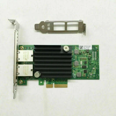Intel X550-T2 10G Ethernet Server Adapter Converged Network Adapter X550T2BLK - Image 1 of 3