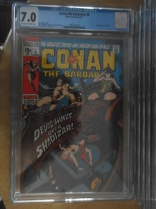 conan the barbarain 6 cgc 7.0.rare and a scarce issue non distributed in the uk - Picture 1 of 1