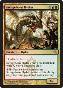 *MRM* FR/VF Hydre n�e de la sauvagerie - Savageborn Hydra Clade MTG MAGIC DGM - Imagen 1 de 1