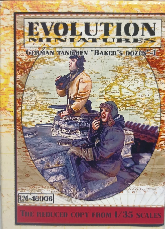 MODELLISMO- German Tankmen "Baker's dozen" - REST 1/48 scale - Immagine 1 di 1