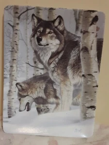 Hamilton collection plate, circa 1997. "Wilderness Companion" Al Agnew. - Picture 1 of 2