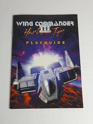 WING COMMANDER III 3 - Heart Of The Tiger - Original Playguide Booklet Safe - Image 1 of 4