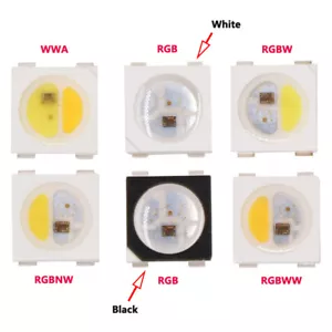 2~1000 Pcs Addressable Led SK6812 RGBW RGBWW RGBNW WWA 3535 5050 RGB White 5V - Picture 1 of 8