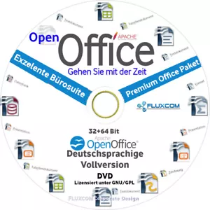 Open Office Premium 2024 DVD für Windows Textverarbeitung Schreibprogramm - Bild 1 von 1
