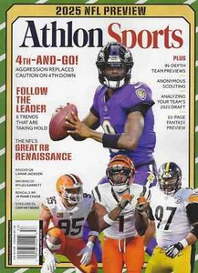 Athlon Sports-2025 NFL Preview-Ravens Cover-Brand New-Never Read! - Picture 1 of 3