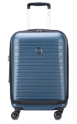 DELSEY PARIS Segur 2.0 Expandable 4 Double Rolls Business Cabin Trolley Blue - Bild 1 von 3