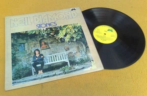 NEIL DIAMOND ' STONES  " SUPERB top ORIGINAL UK LP WITH FRONT LAMINATED SLEEVE - Imagen 1 de 11