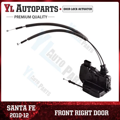 Actuador de cerradura de puerta de pasajero delantero derecho para Hyundai Santa Fe 2010-2012 Foto 1 de 4