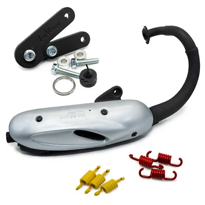 Échappement complet LeoVince SITO acier pour Peugeot Speedfight 50 AC / LC - Photo 1/4