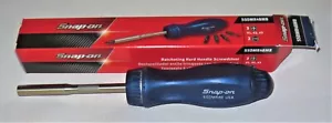 *NEW* Snap-on BLUE Ratcheting Screwdriver SSDMR4BMB *BLUE METALLIC HANDLE* NEW! - Foto 1 di 4