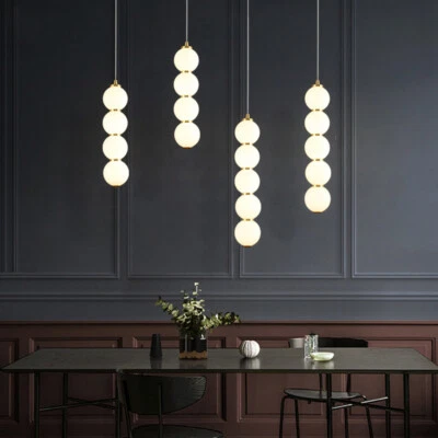 LED Pendant Light Glass Chandeliers Home Bar Lamp Dinning Room Ceiling Lights - Image 1 of 4