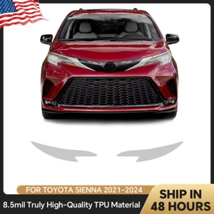 Headlights Precut Paint Protection Film Clear PPF For Toyota Sienna 2022-2023 - Picture 1 of 20