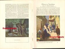 Ostern in Jerusalem Fachbericht 1925 von Dr. Alfons Paquet Prof. Franz Kienmayer