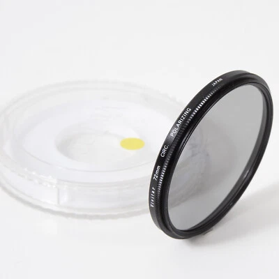 VIVITAR 72mm CIRCULAR POLARISING GLASS FILTER #LA29 - Image 1 of 2