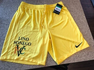 Venezia FC 19/20 GK Nike Soccer Football Shorts NWT Venice Italy Yellow XL - Picture 1 of 6