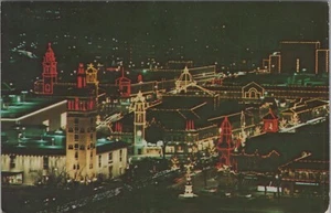 Weihnachten Kansas City Country Club Plaza Missouri Vogelperspektive um 1970 um 183 - Bild 1 von 2